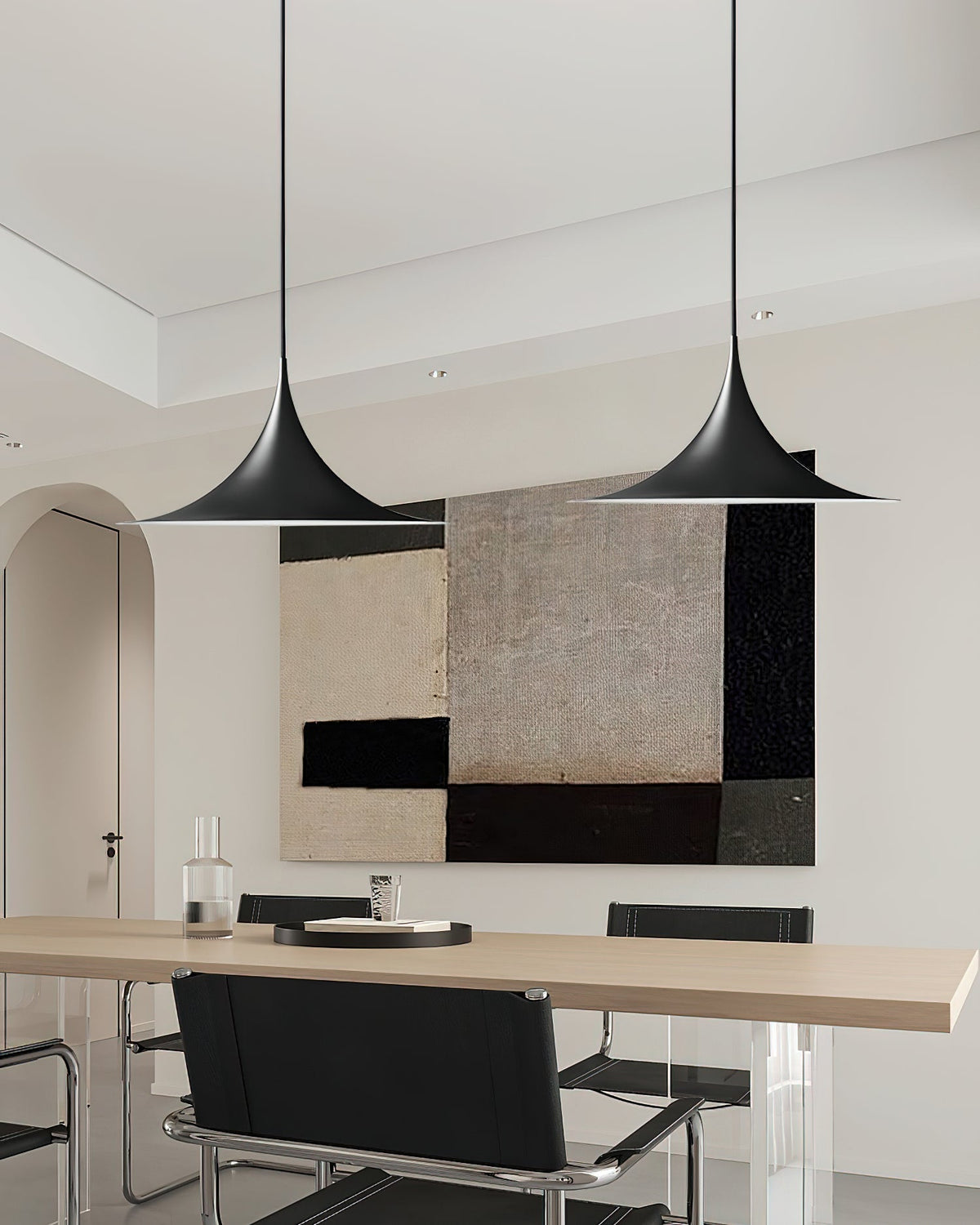 Cavenina Aluminium Pendant Light-Moonnatur