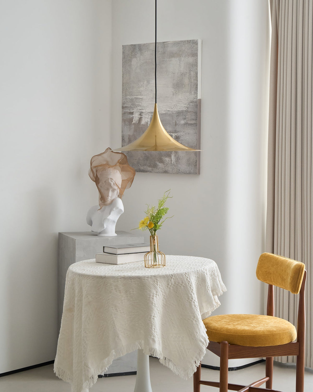 Jarnelle Steel Pendant Light-Moonnatur