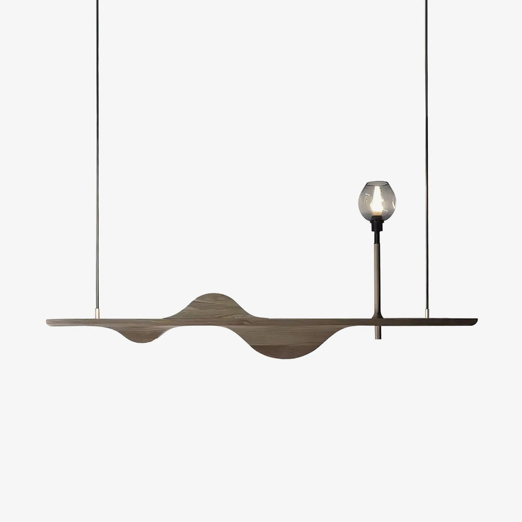 Maelune Wood Pendant Light-Moonnatur