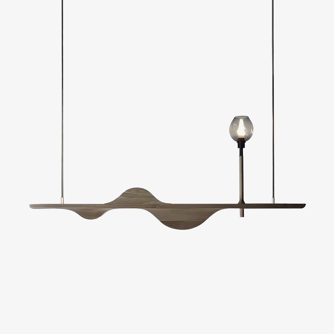 Maelune Wood Pendant Light-Moonnatur