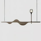 Maelune Wood Pendant Light-Moonnatur