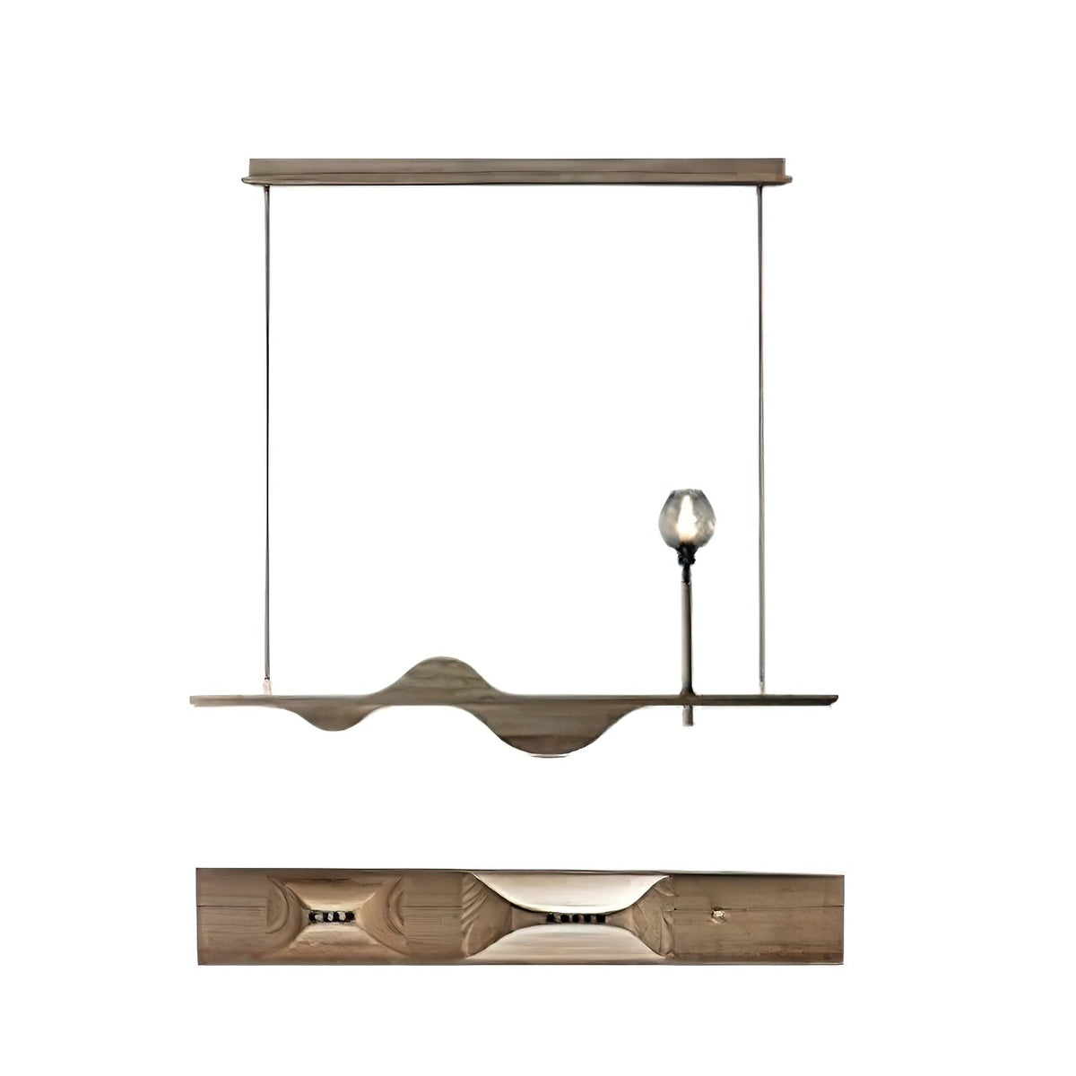 Maelune Wood Pendant Light-Moonnatur