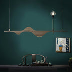 Maelune Wood Pendant Light-Moonnatur