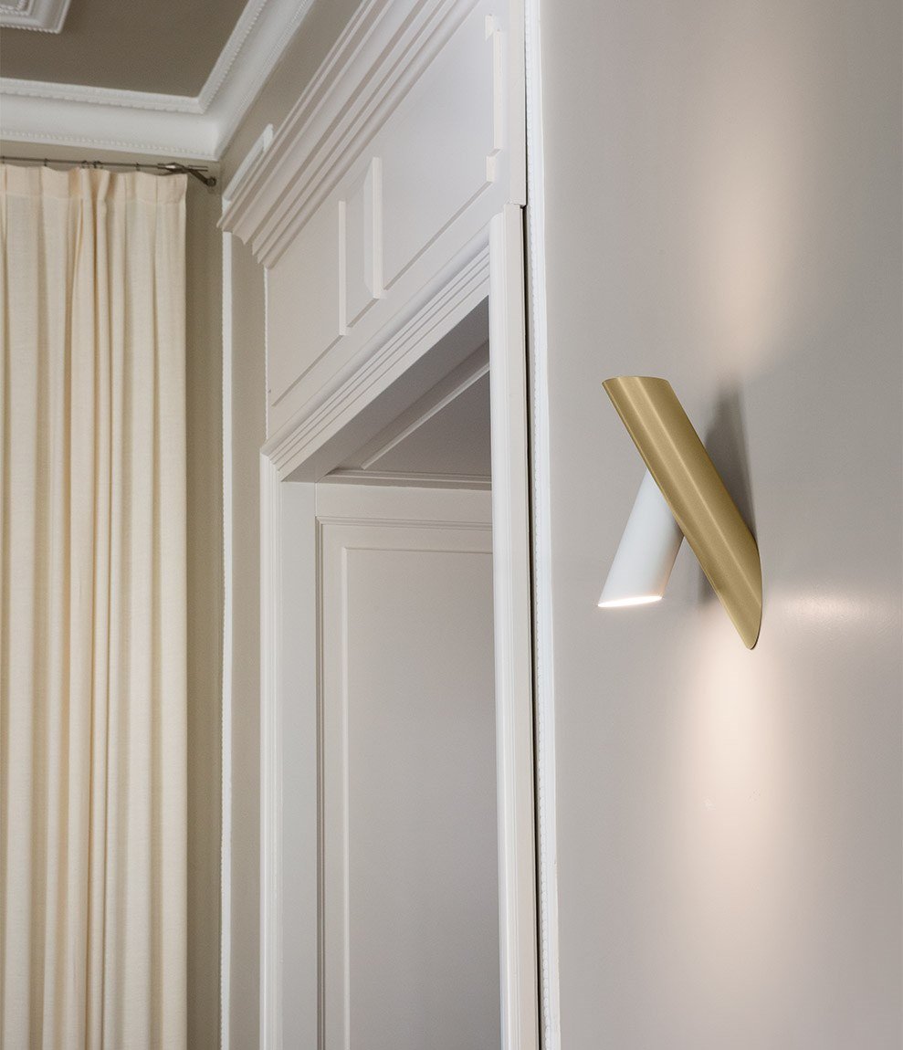 Gelmirae Aluminium Wall Light-Moonnatur