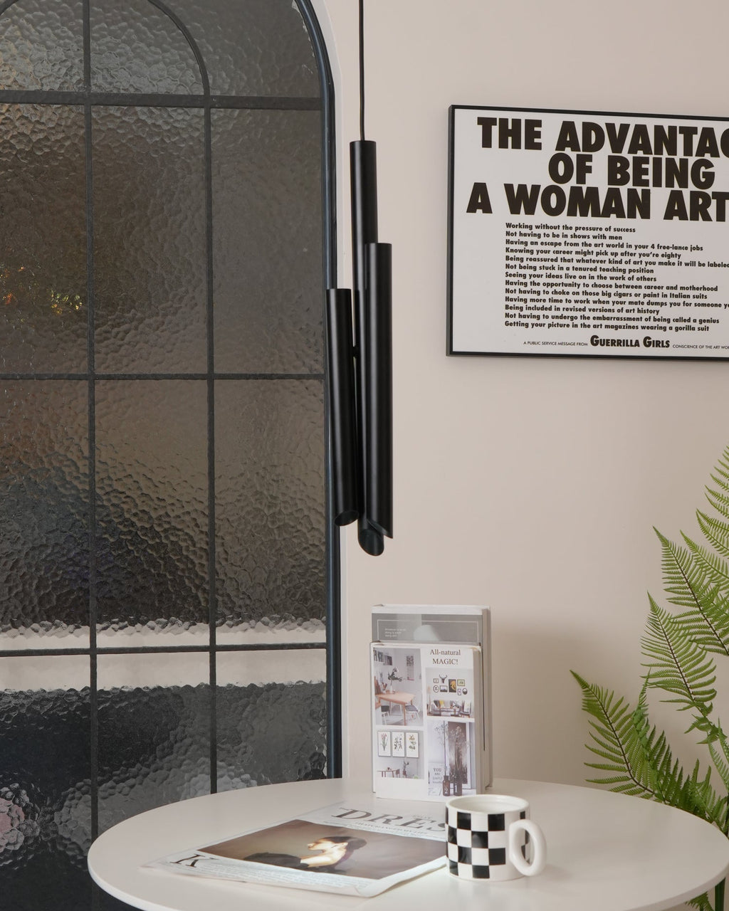 Elarven Aluminium Pendant Light-Moonnatur