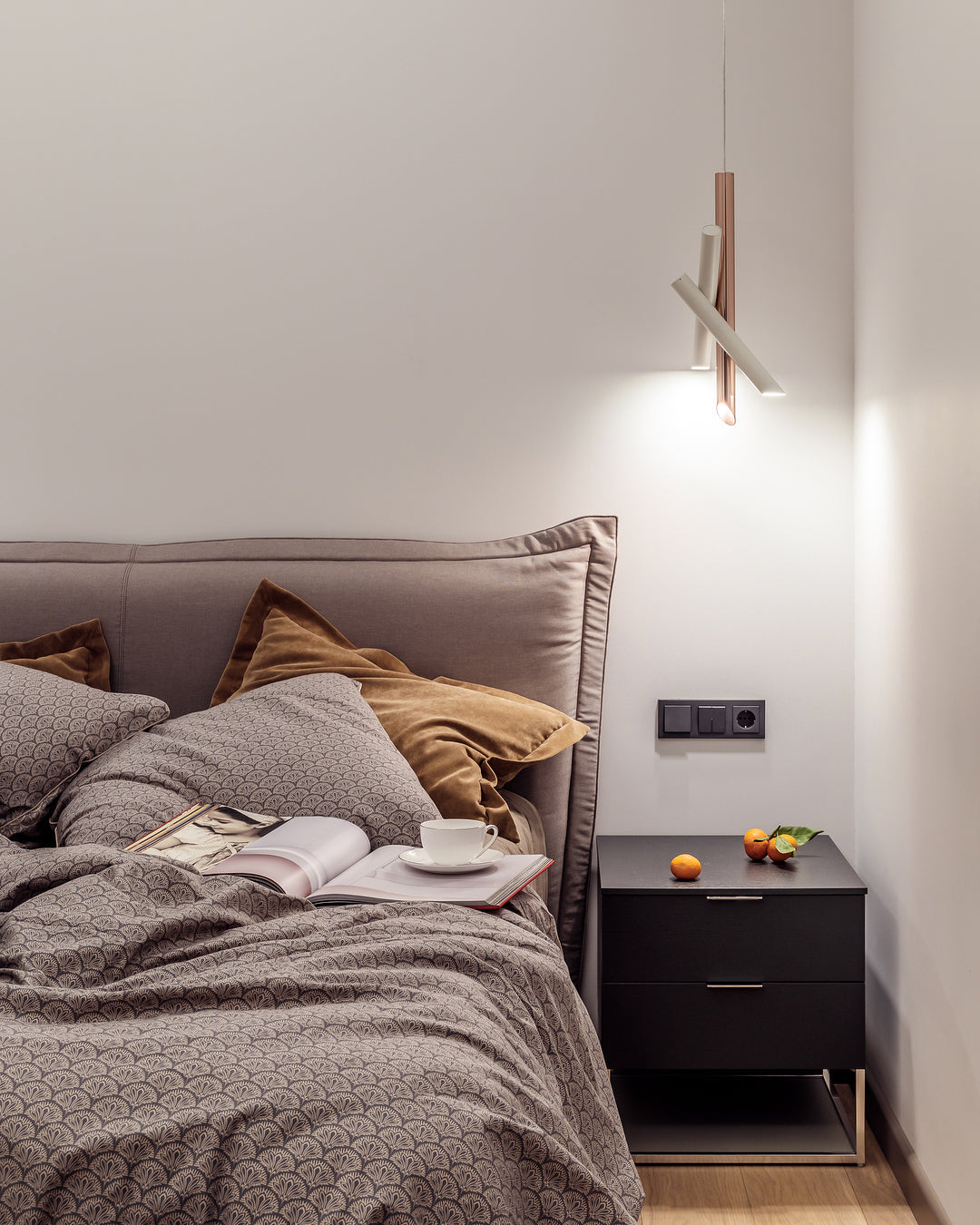 Elarven Aluminium Pendant Light-Moonnatur