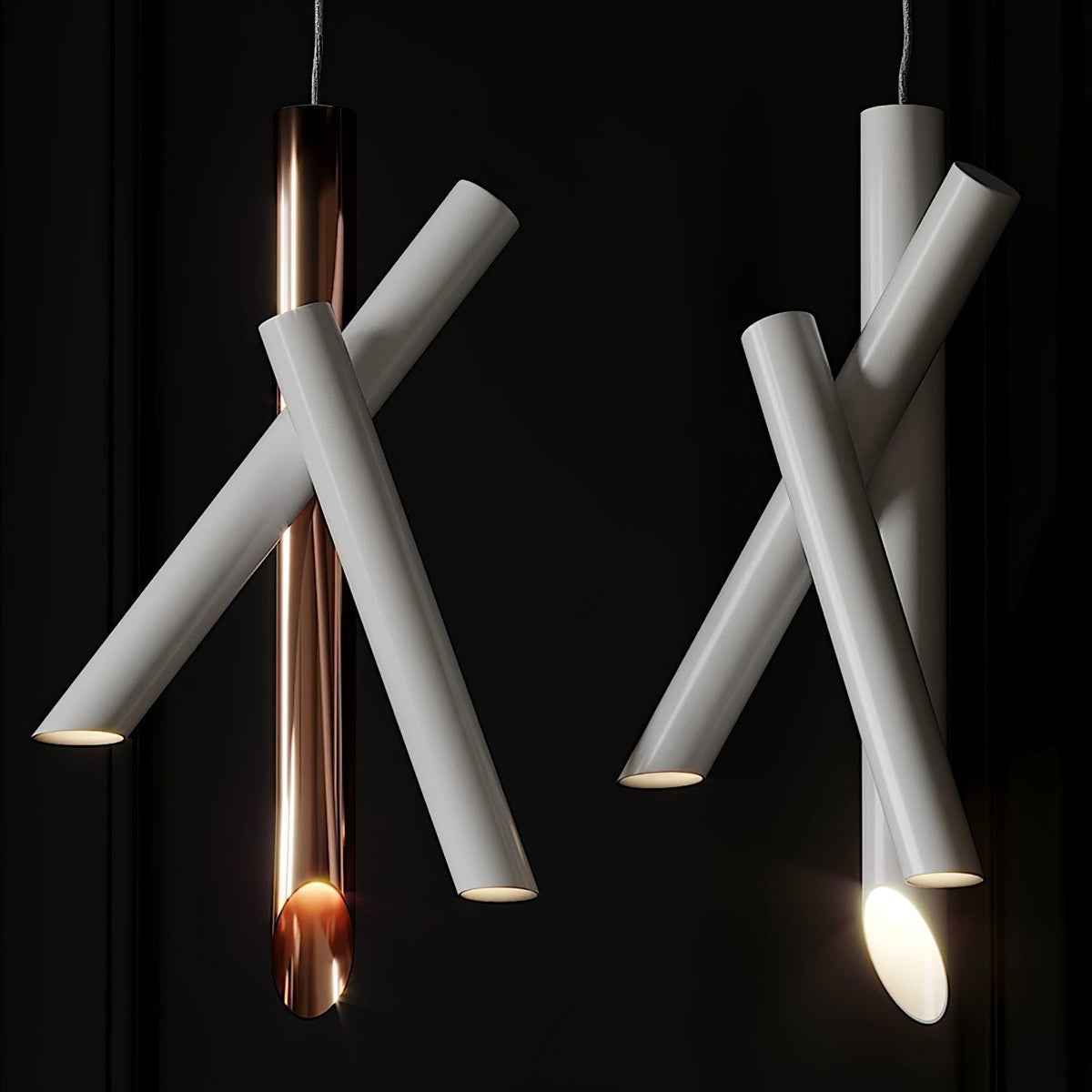 Elarven Aluminium Pendant Light-Moonnatur