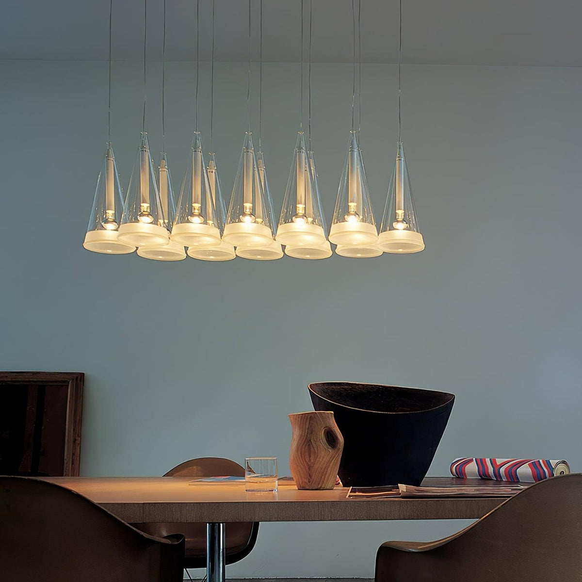 Weldenmere Glass Pendant Light-Moonnatur