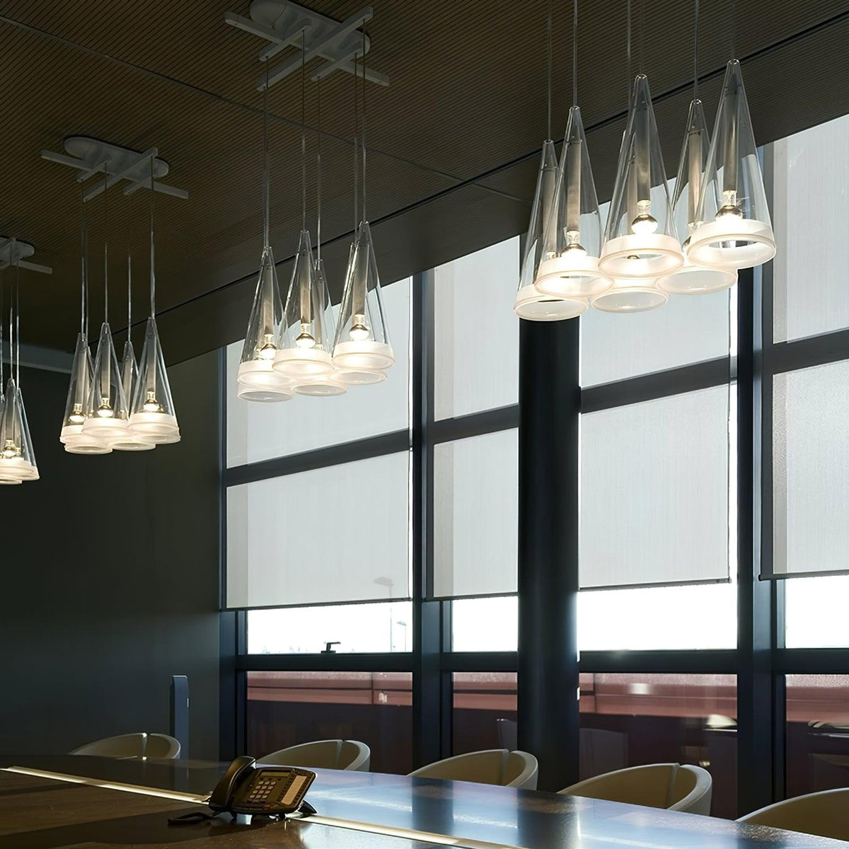 Weldenmere Glass Pendant Light-Moonnatur