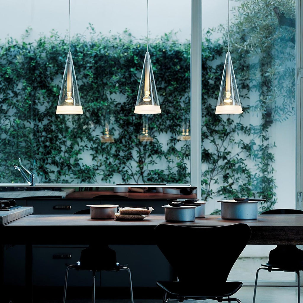 Weldenmere Glass Pendant Light-Moonnatur