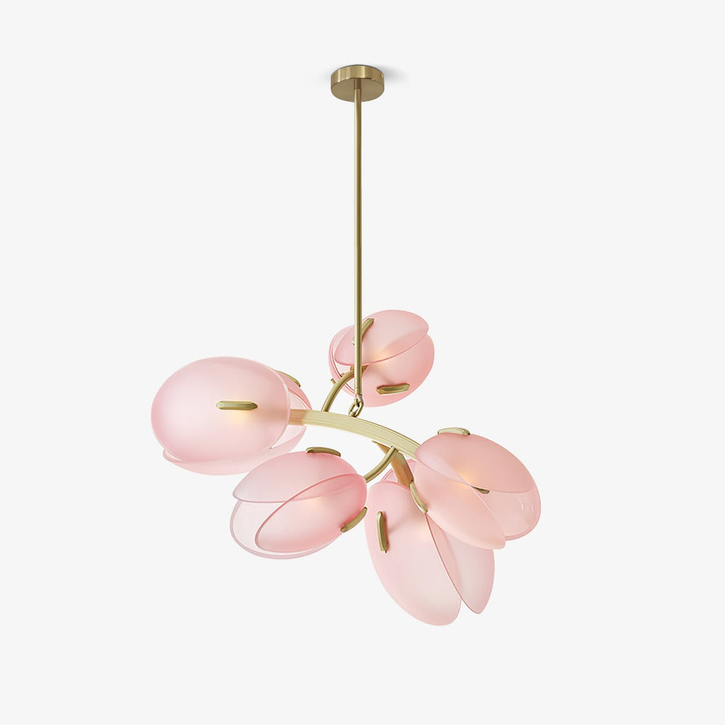 Wrenwyn Glass Chandelier-Moonnatur