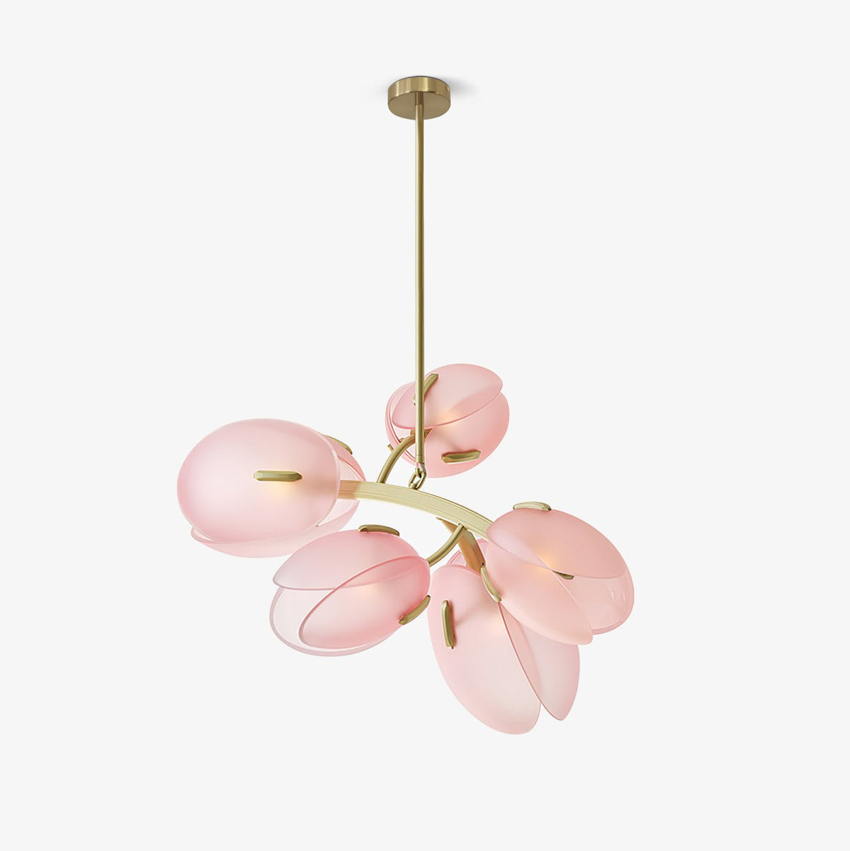 Wrenwyn Glass Chandelier-Moonnatur