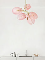 Wrenwyn Glass Chandelier-Moonnatur