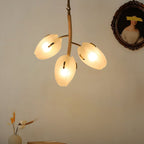 Wrenwyn Glass Chandelier-Moonnatur