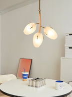 Wrenwyn Glass Chandelier-Moonnatur