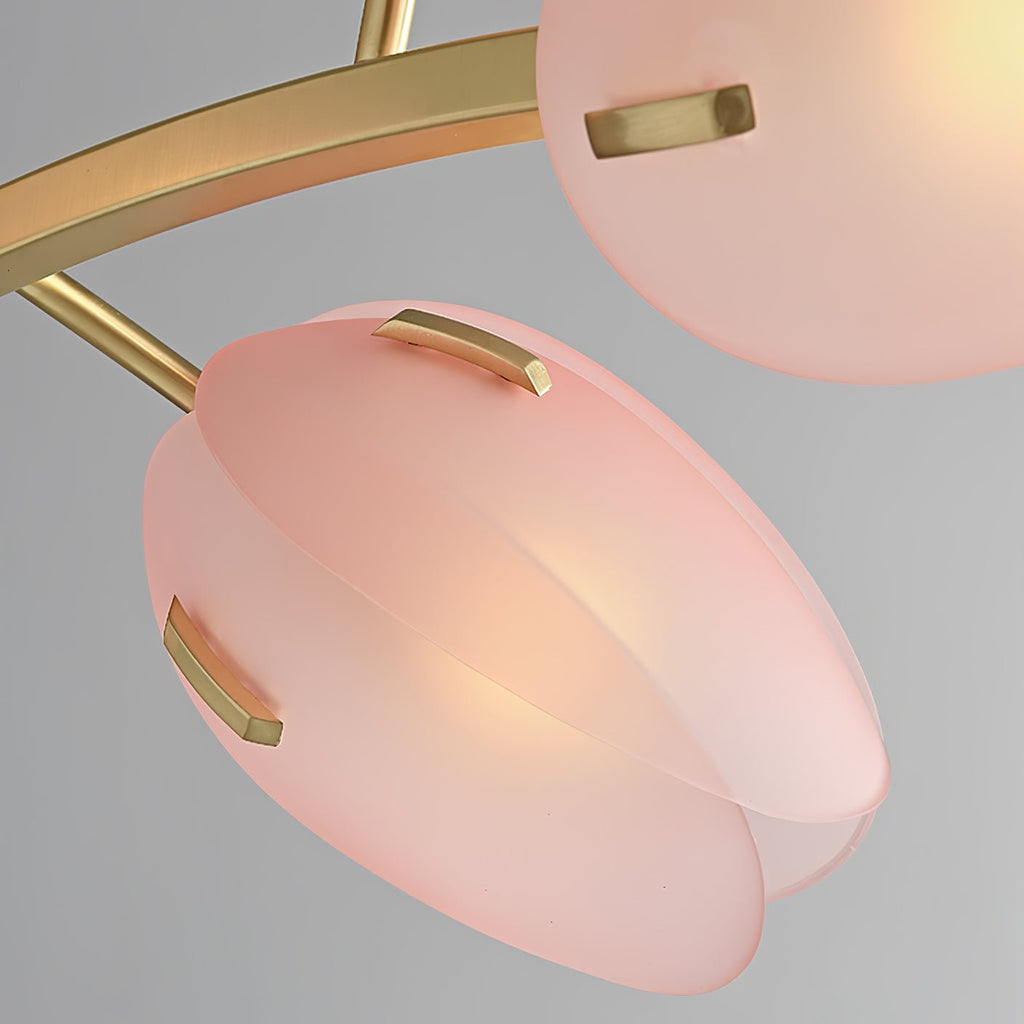Wrenwyn Glass Chandelier-Moonnatur