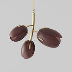 Wrenwyn Glass Chandelier-Moonnatur