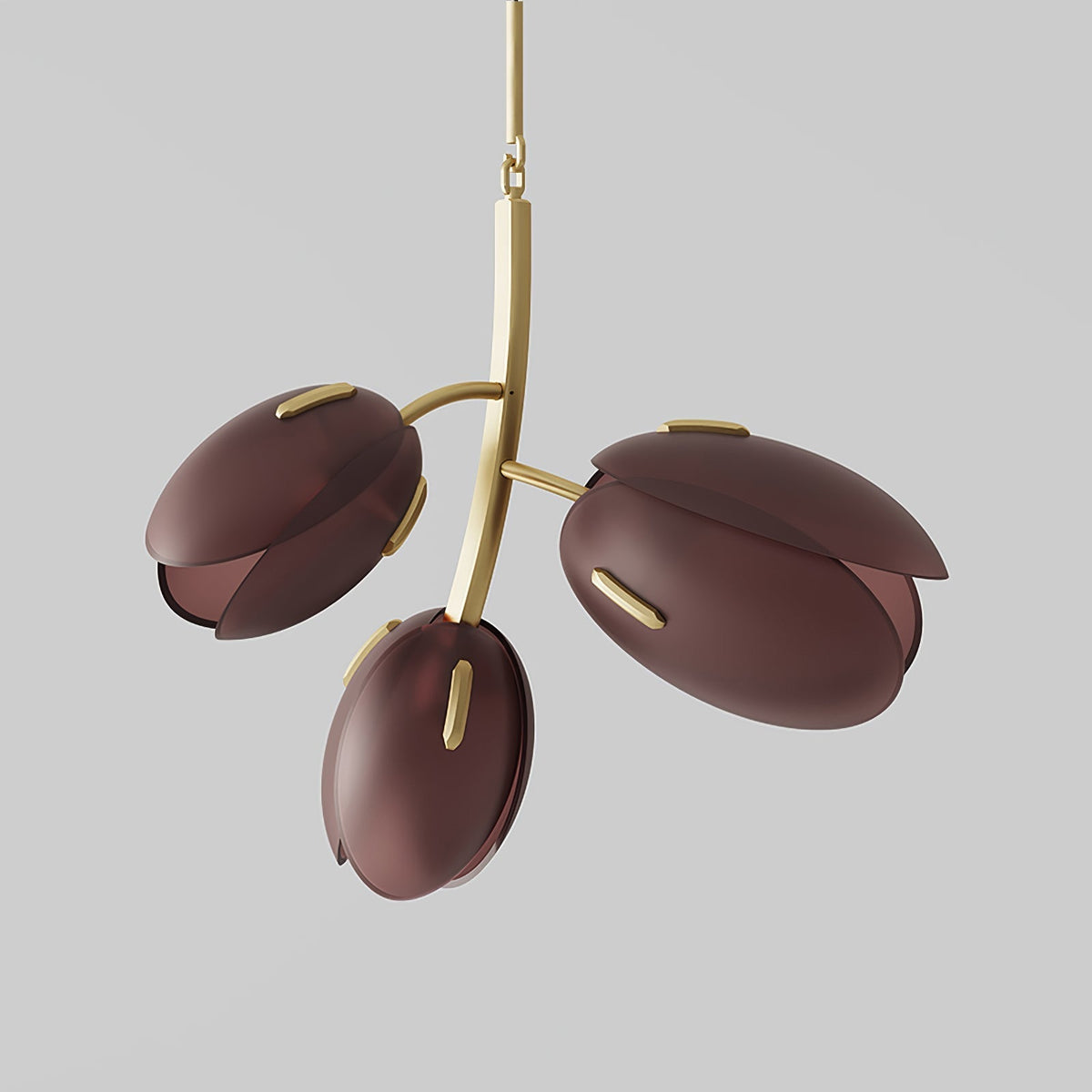 Wrenwyn Glass Chandelier-Moonnatur