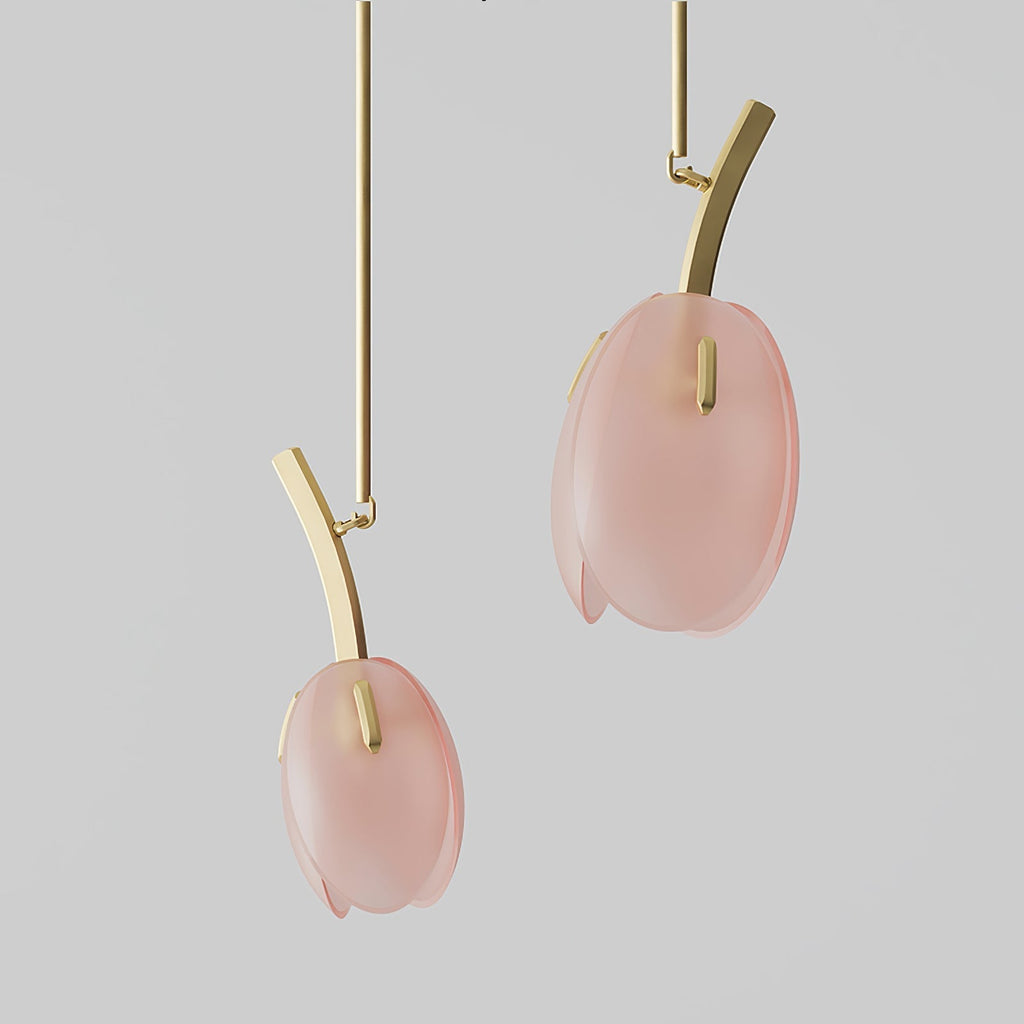 Wrenwyn Glass Chandelier-Moonnatur