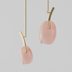 Wrenwyn Glass Chandelier-Moonnatur