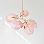 Wrenwyn Glass Chandelier-Moonnatur