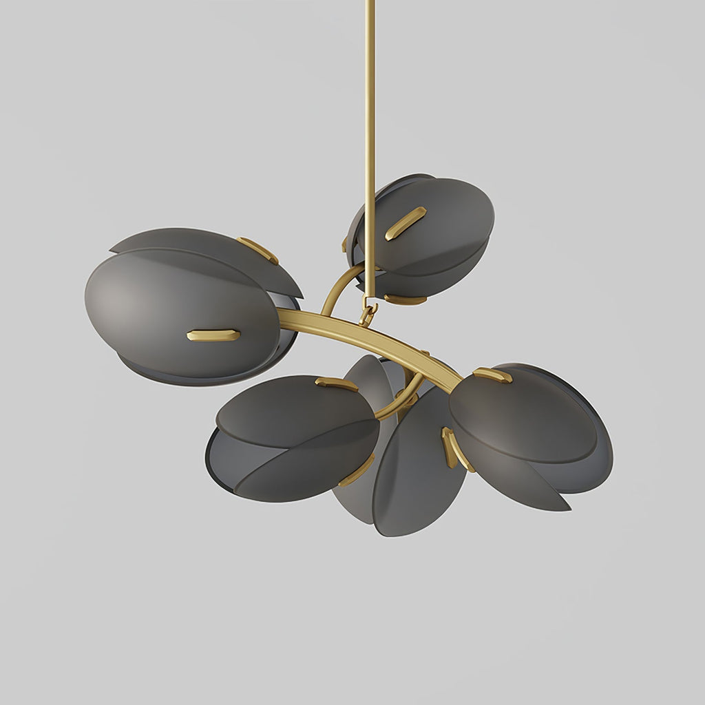 Wrenwyn Glass Chandelier-Moonnatur