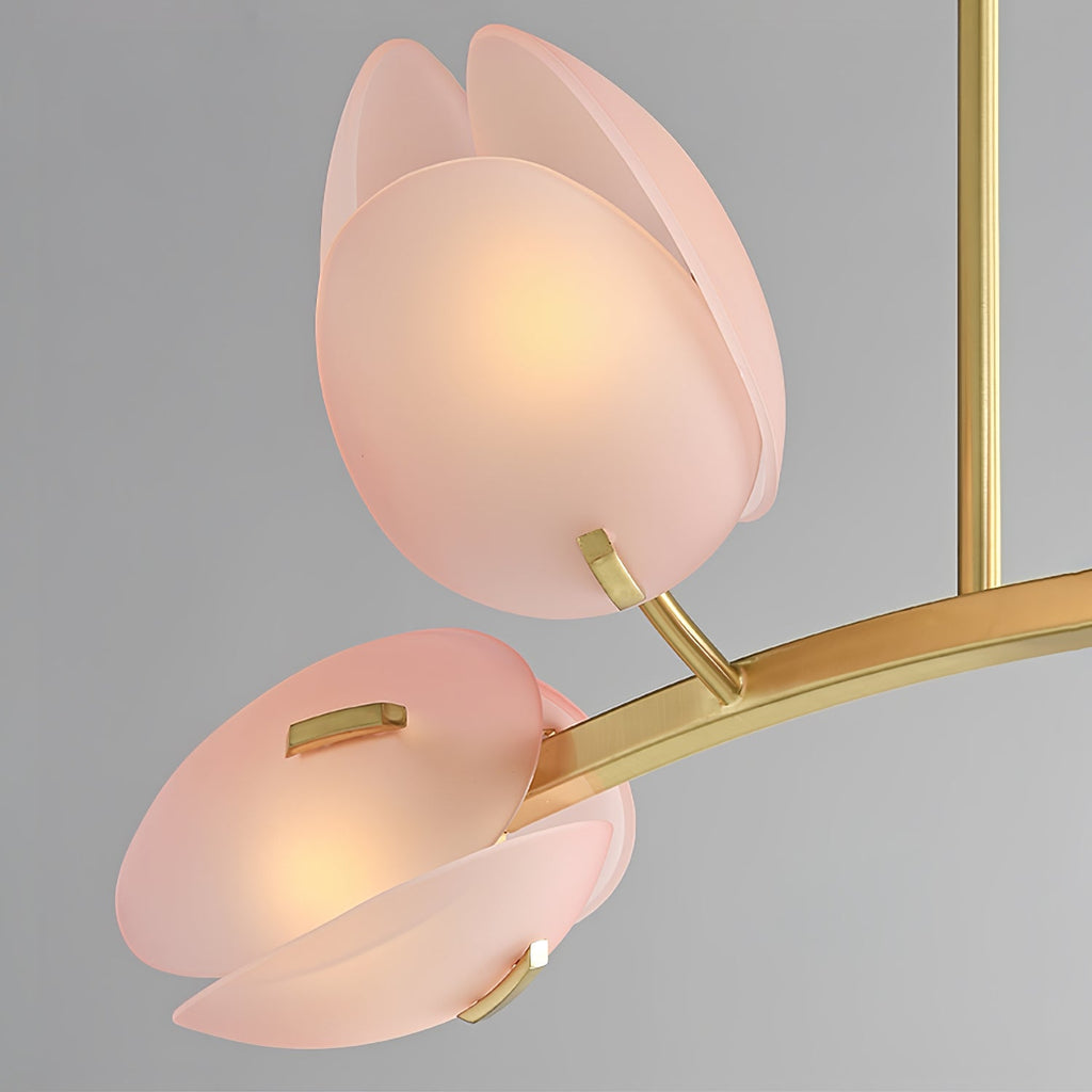 Wrenwyn Glass Chandelier-Moonnatur