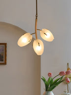 Wrenwyn Glass Chandelier-Moonnatur