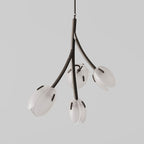 Wrenwyn Glass Chandelier-Moonnatur
