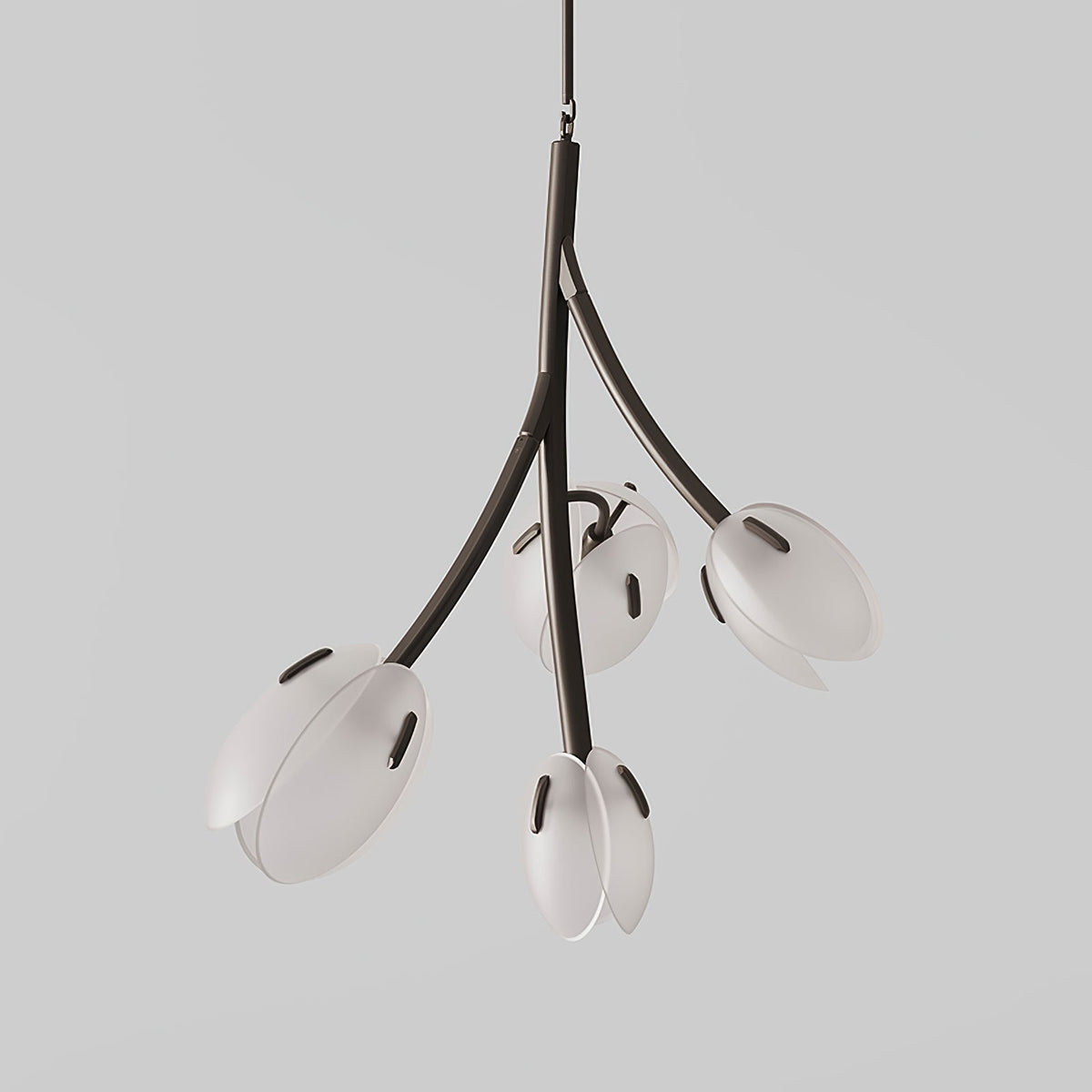 Wrenwyn Glass Chandelier-Moonnatur