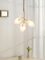 Wrenwyn Glass Chandelier-Moonnatur