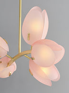 Wrenwyn Glass Chandelier-Moonnatur