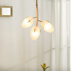 Wrenwyn Glass Chandelier-Moonnatur