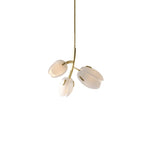 Wrenwyn Glass Chandelier-Moonnatur