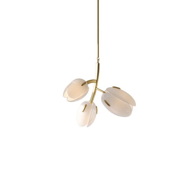 Wrenwyn Glass Chandelier-Moonnatur