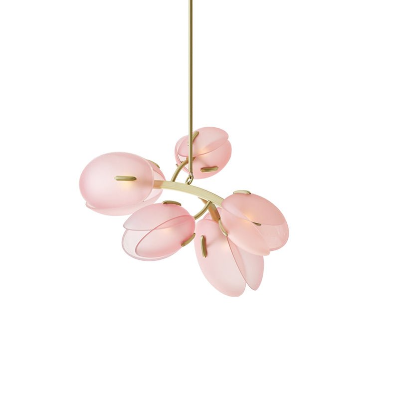 Wrenwyn Glass Chandelier-Moonnatur