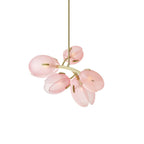 Wrenwyn Glass Chandelier-Moonnatur
