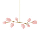 Wrenwyn Glass Chandelier-Moonnatur