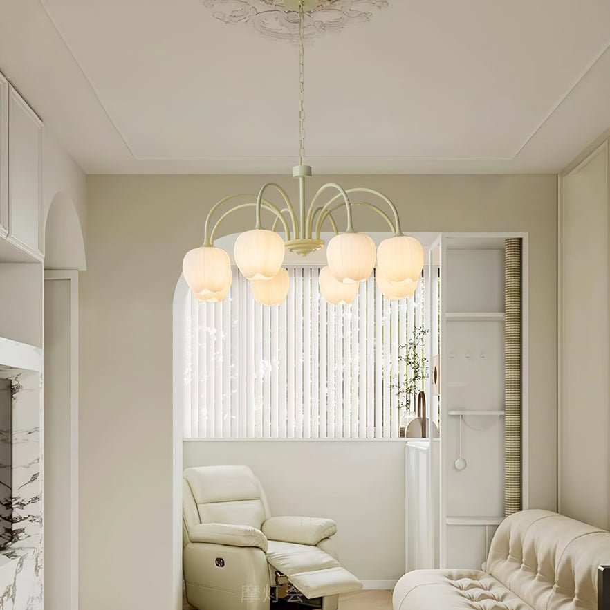 Barrowina Glass Chandelier-Moonnatur