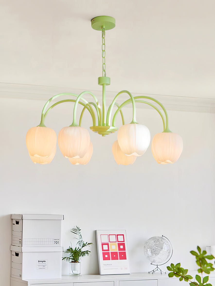 Barrowina Glass Chandelier-Moonnatur