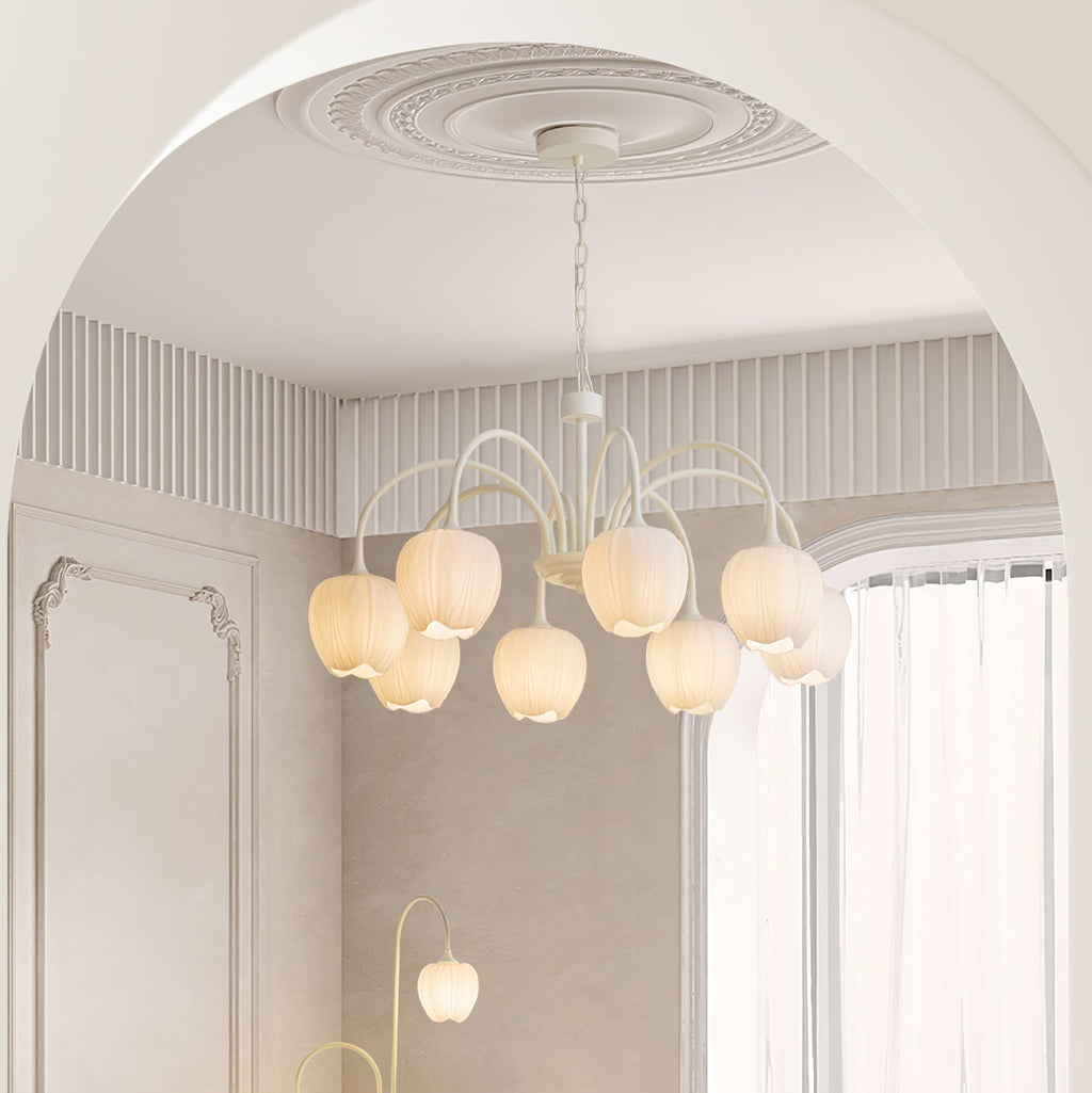 Barrowina Glass Chandelier-Moonnatur