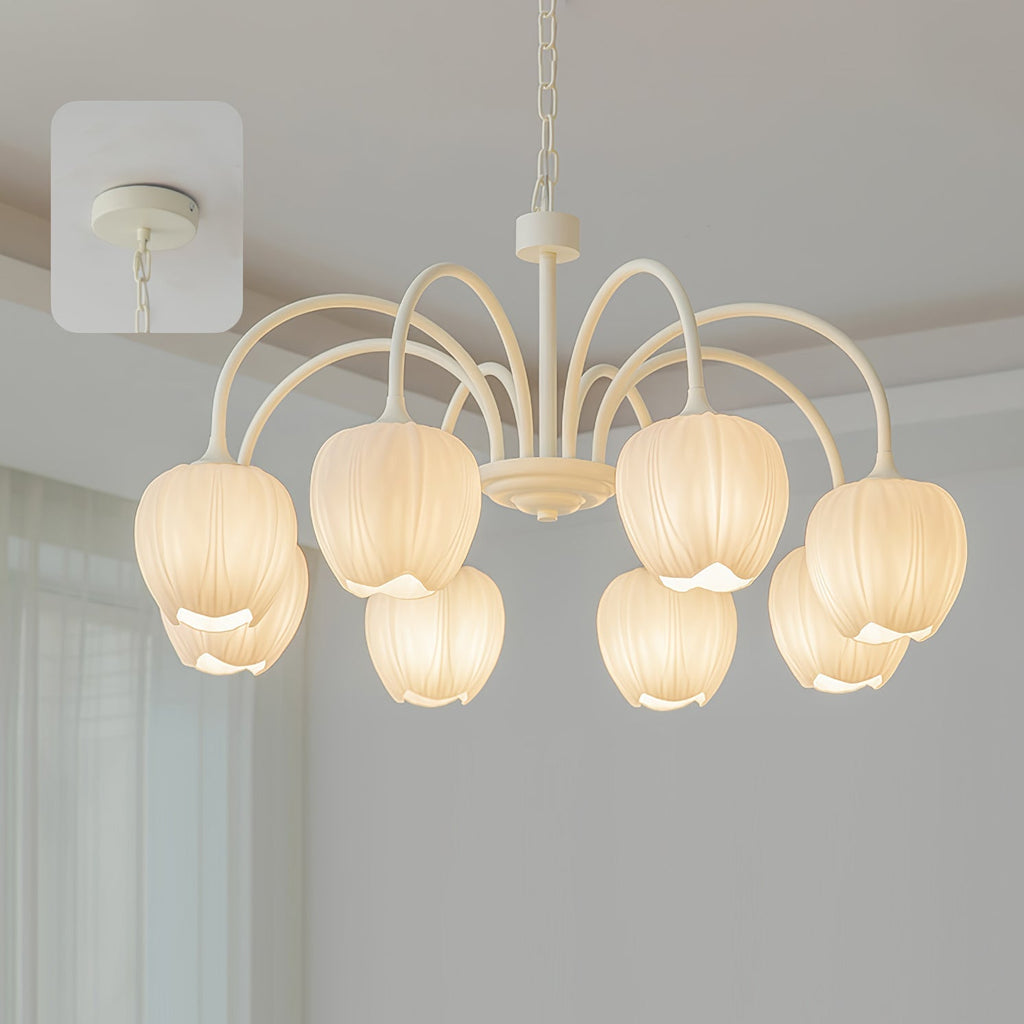 Barrowina Glass Chandelier-Moonnatur