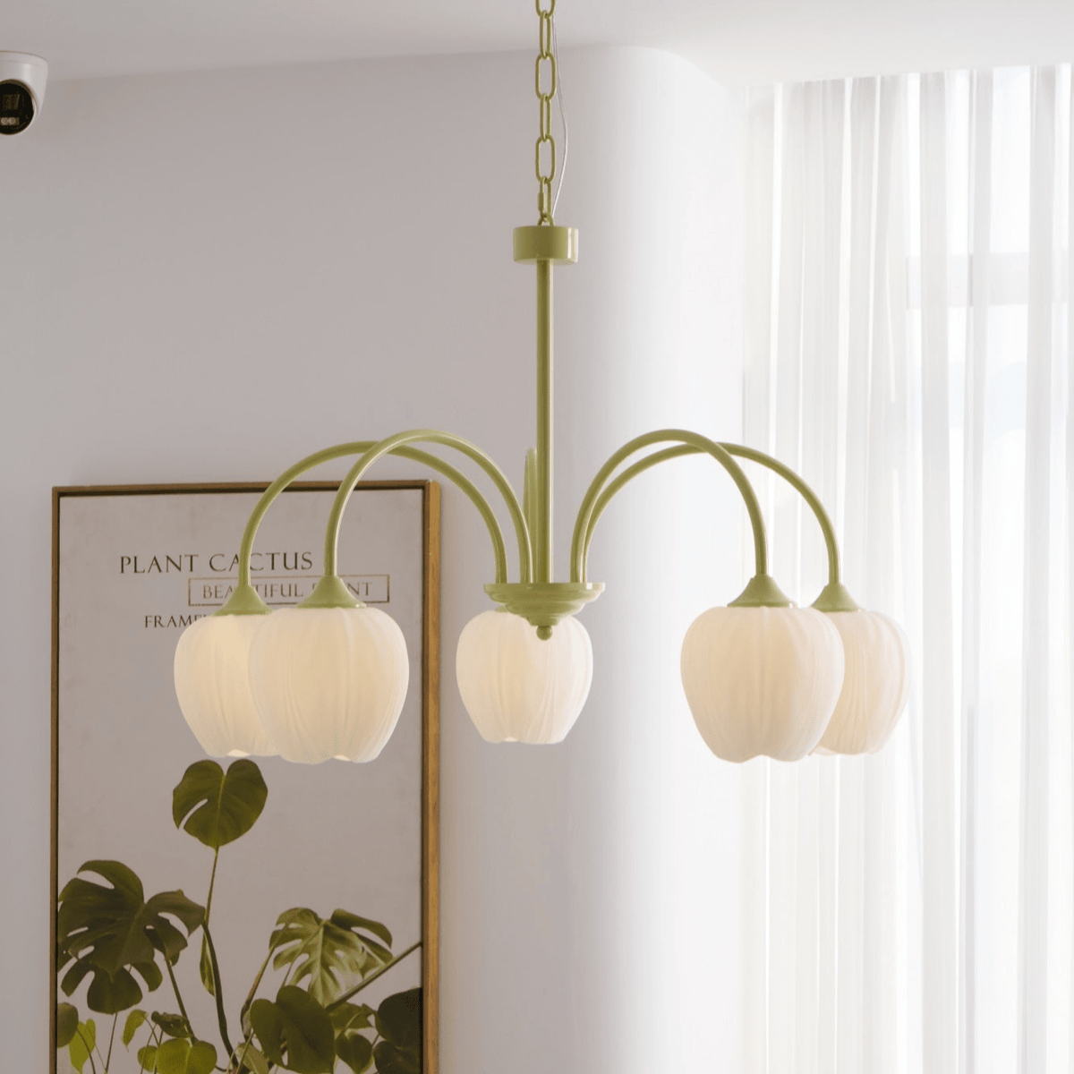 Barrowina Glass Chandelier-Moonnatur