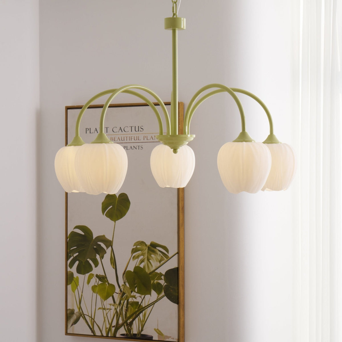 Ordelford Glass Chandelier-Moonnatur