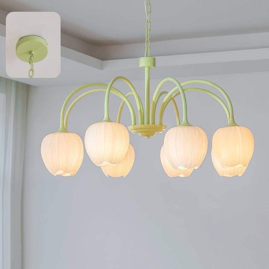 Barrowina Glass Chandelier-Moonnatur