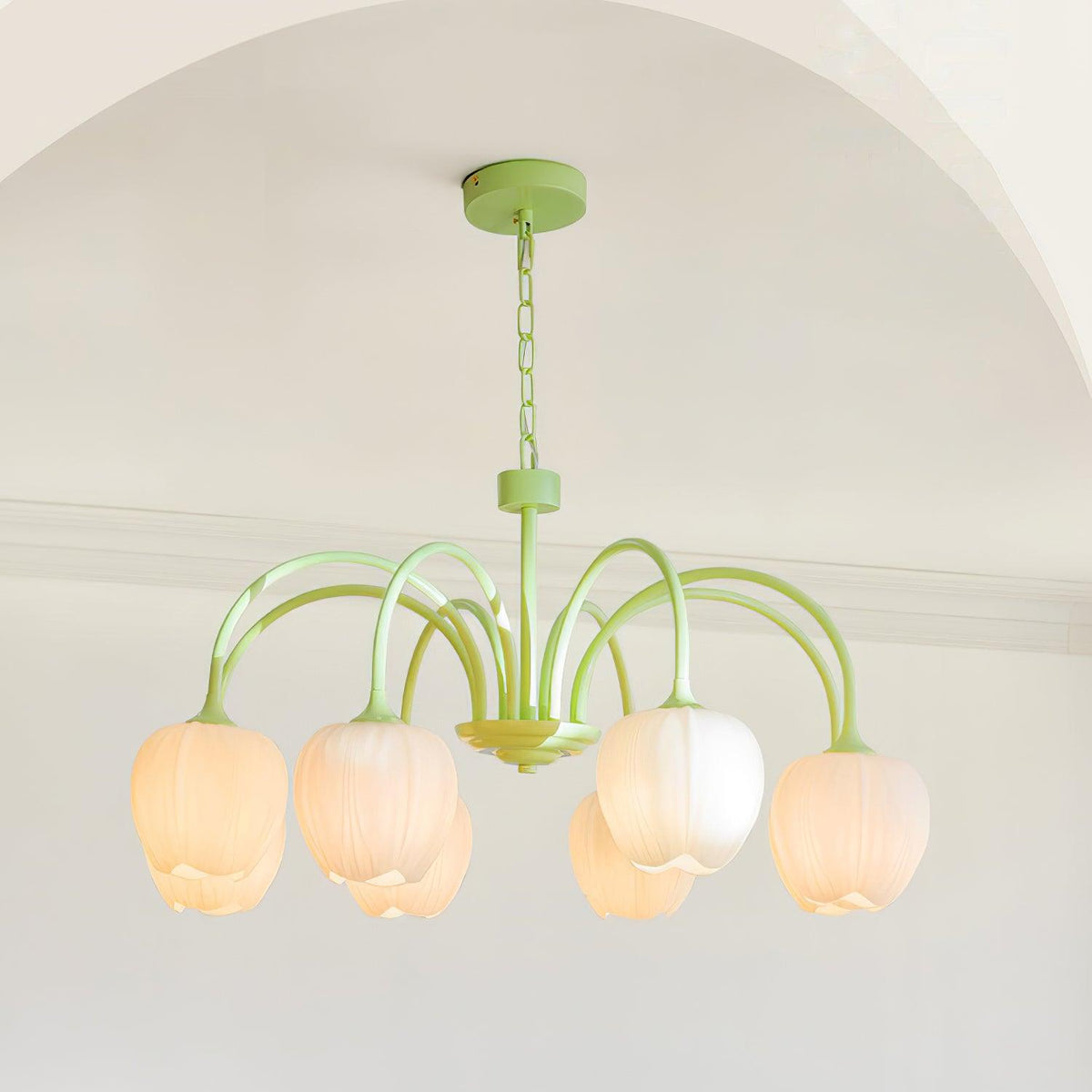 Barrowina Glass Chandelier-Moonnatur