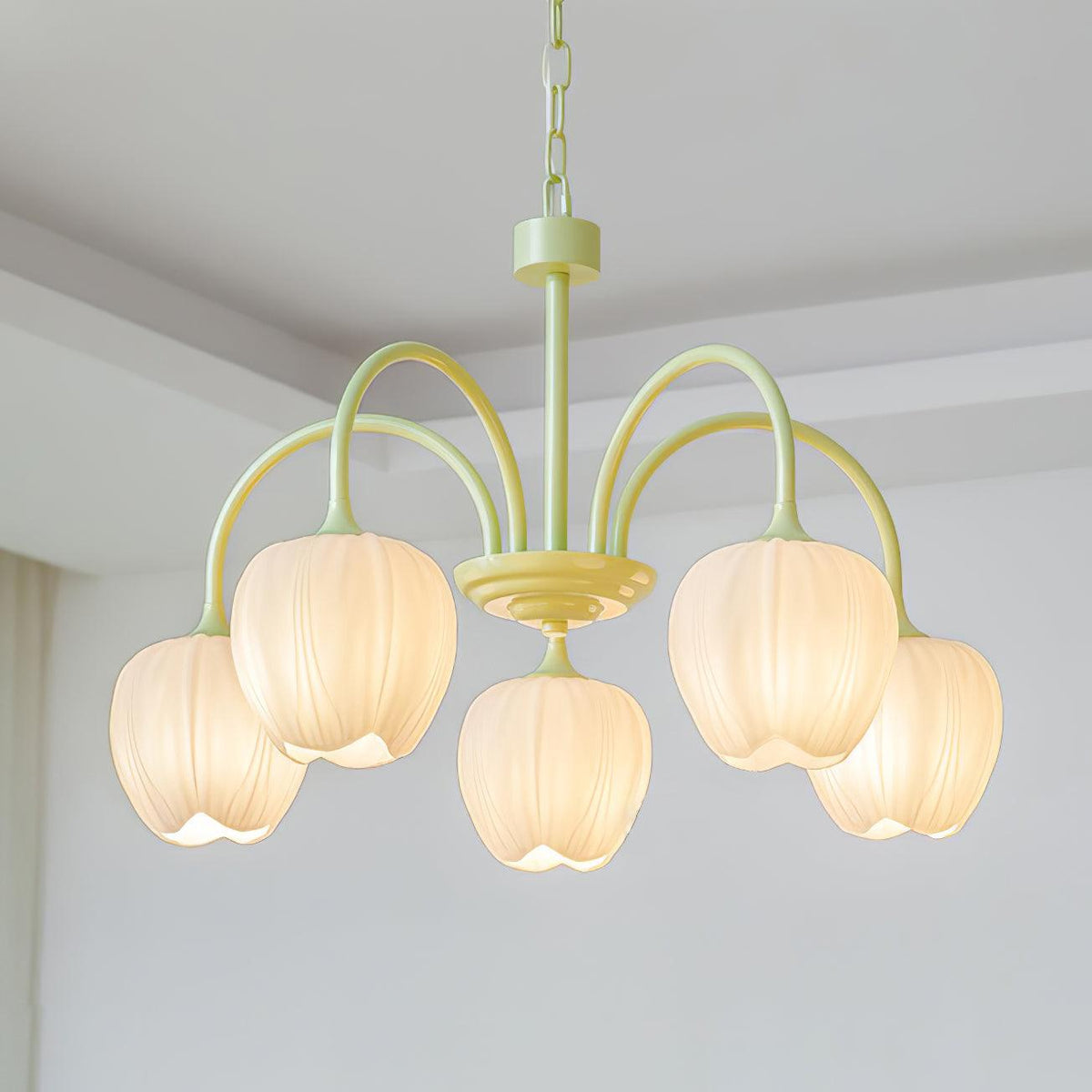 Barrowina Glass Chandelier-Moonnatur