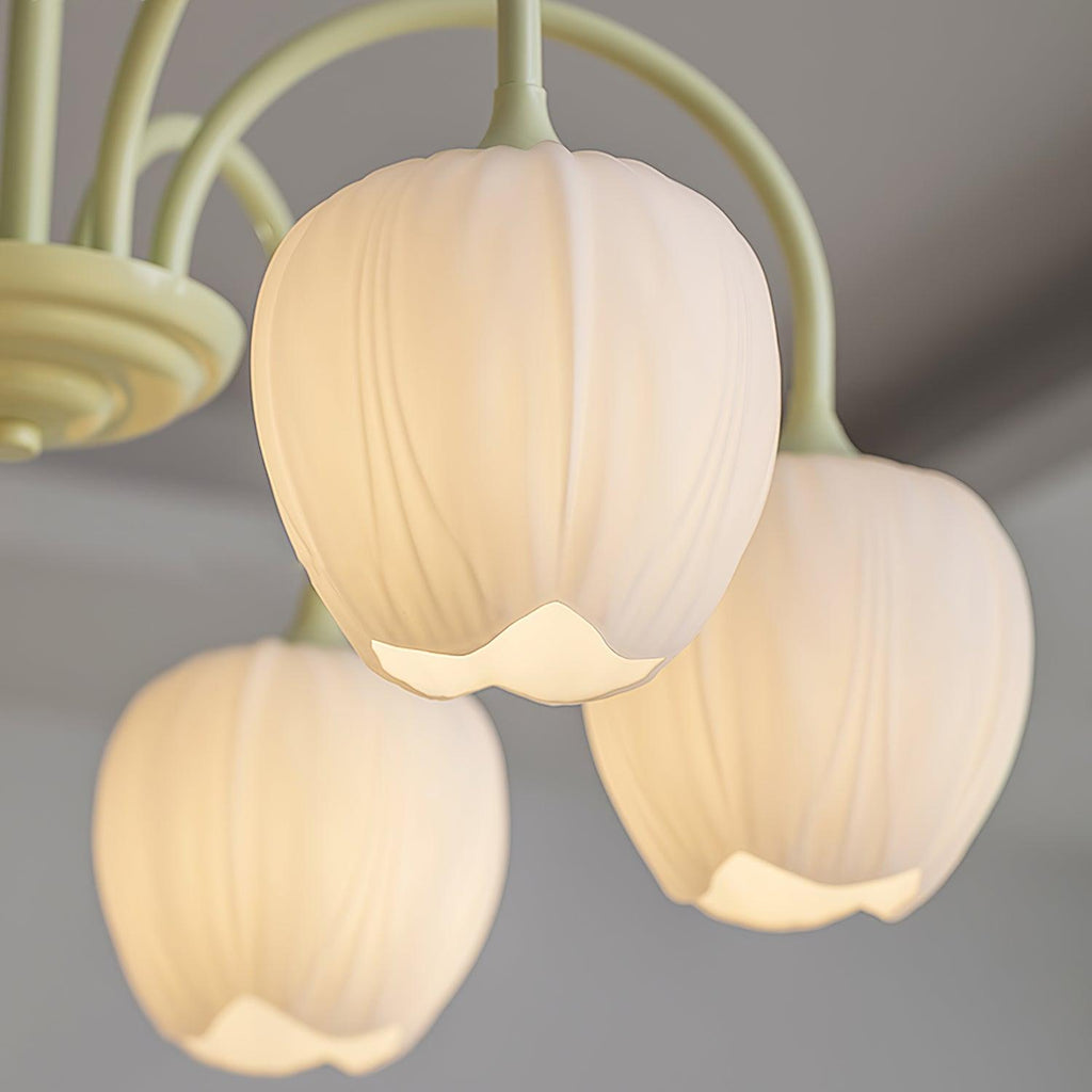 Barrowina Glass Chandelier-Moonnatur