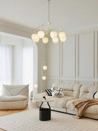 Barrowina Glass Chandelier-Moonnatur