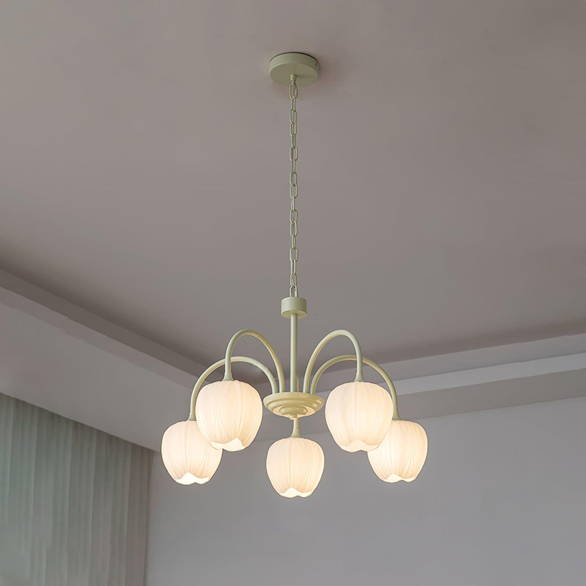 Barrowina Glass Chandelier-Moonnatur